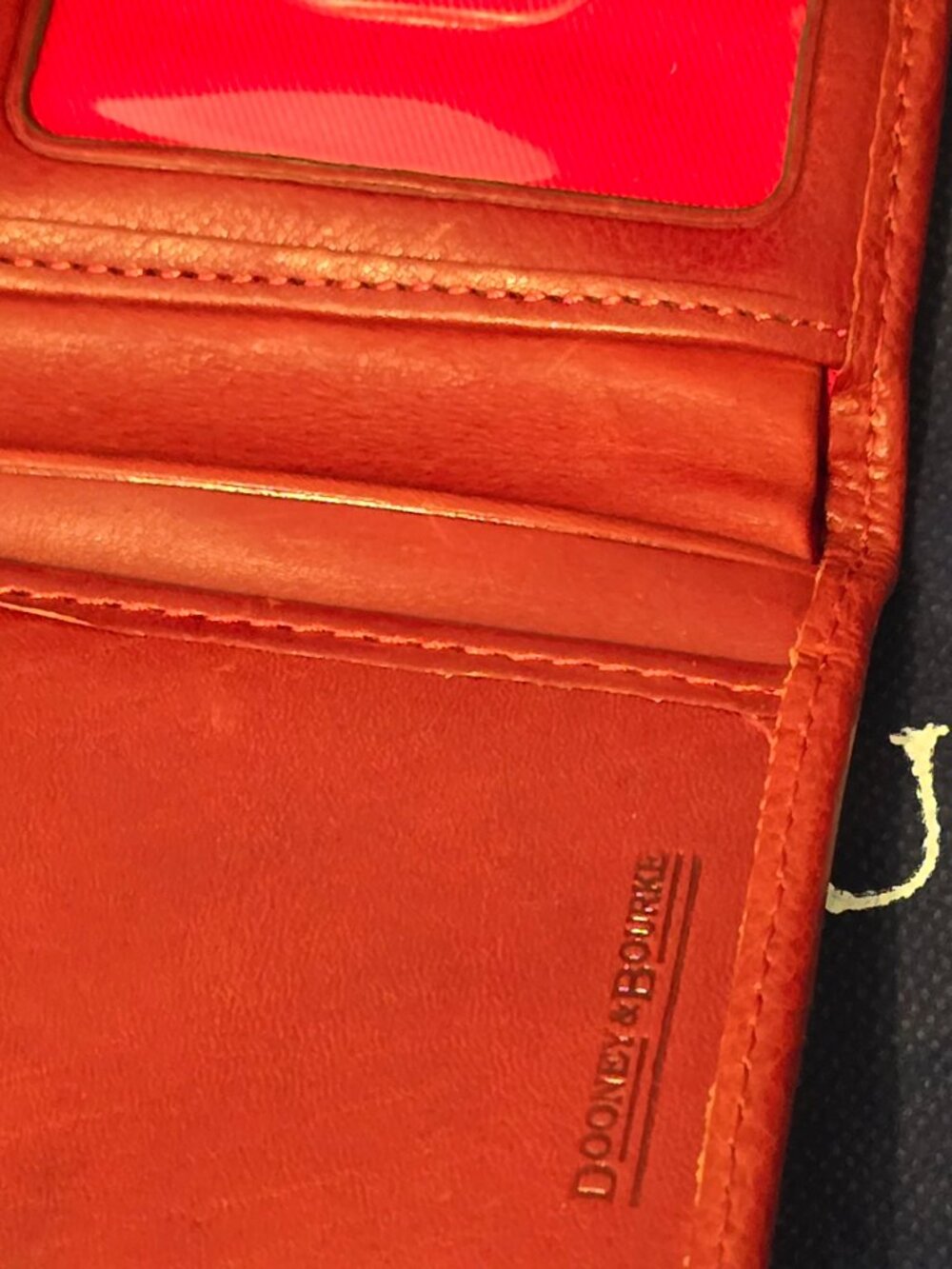 Dooney & Bourke Florentine Micro Satchel Crossbody w/ Matching Wallet (Red) - Picture 9 of 10